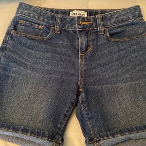(3 pairs) Old Navy bermuda jean shorts size 10